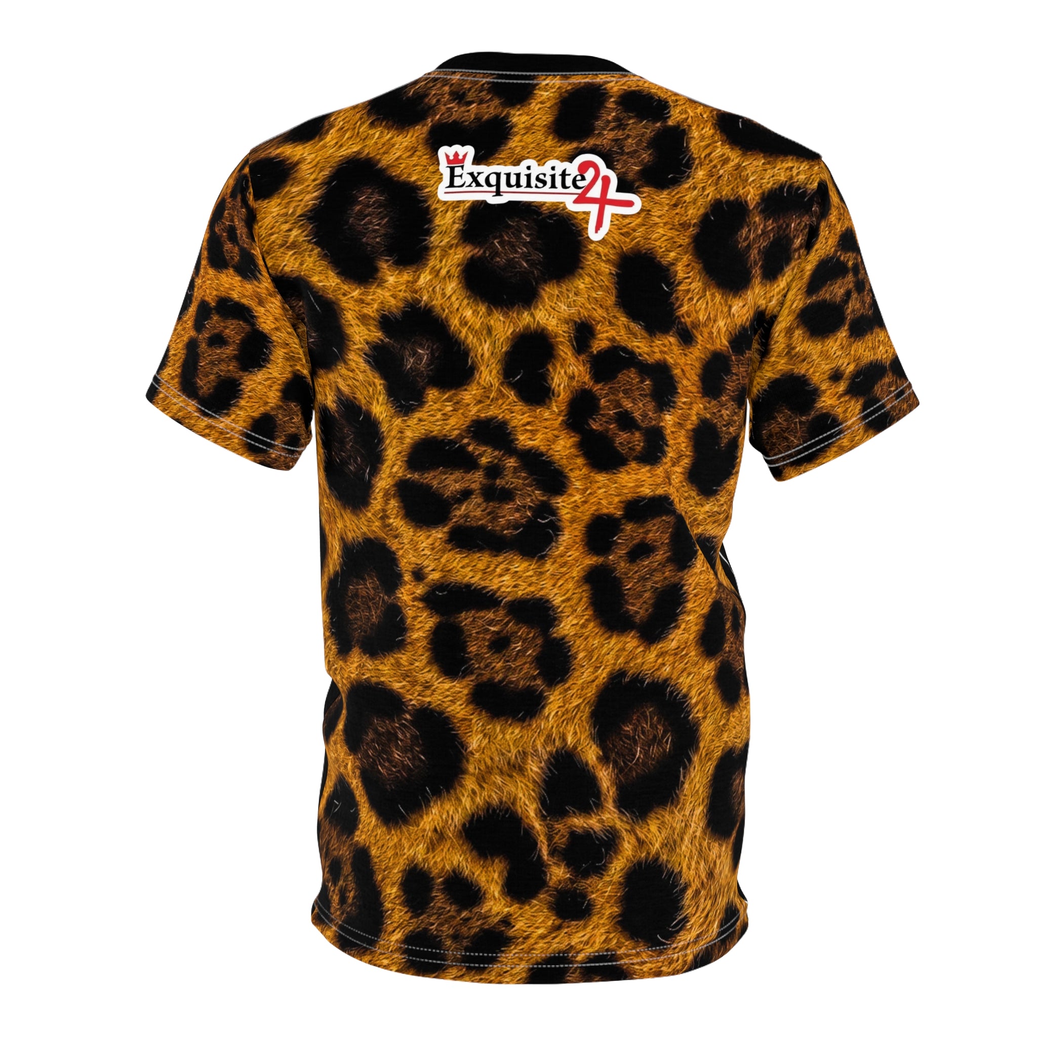 Gold Grillz Leopard Sleeve Tee