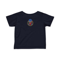 Infant Tee — "Daddy's Prince" Baby T‑Shirt with Crowned Angel Design