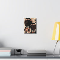 Aboriginal American Chiefs Portrait Stretched Canvas