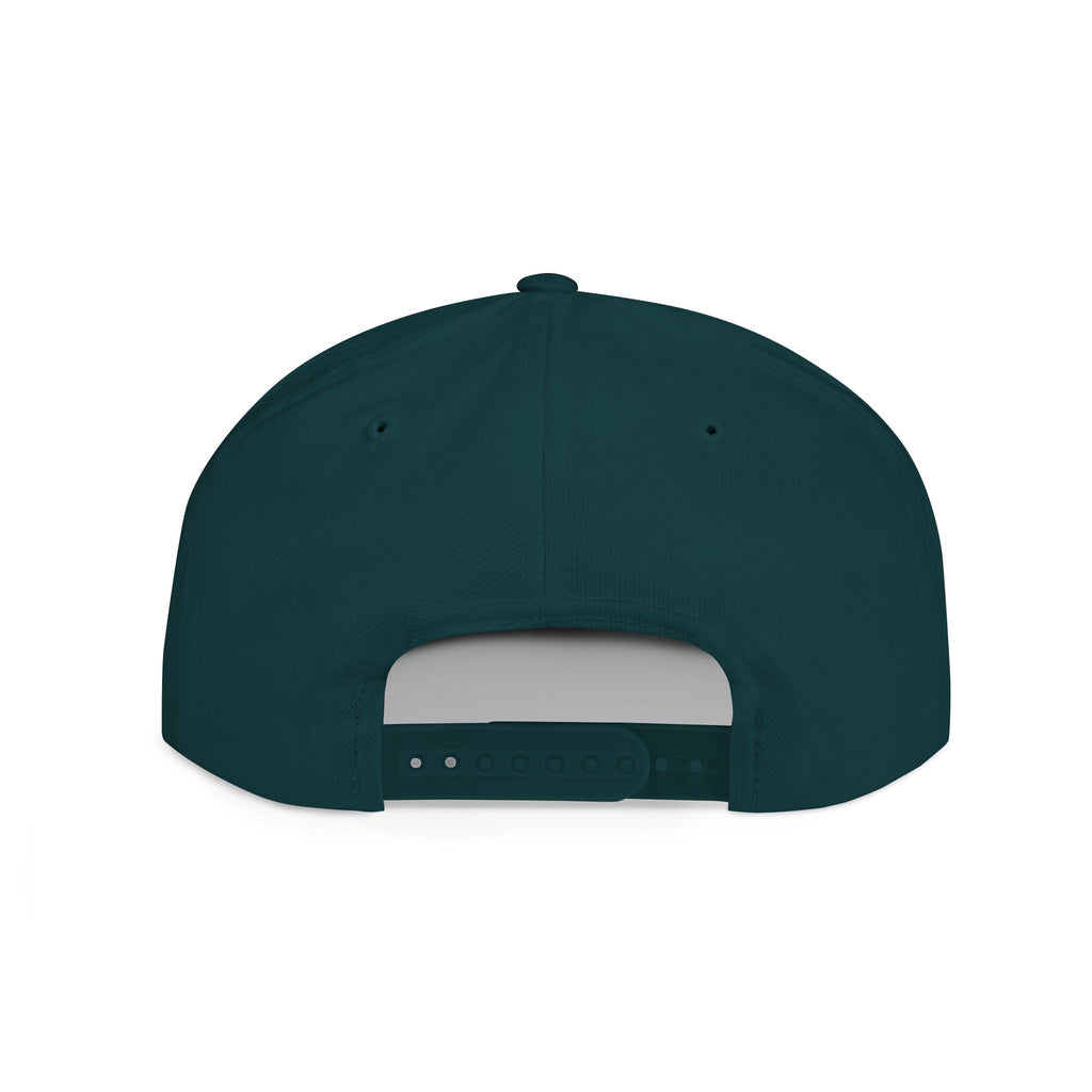'Royalty Within' Embroidered Flat Bill Snapback Cap