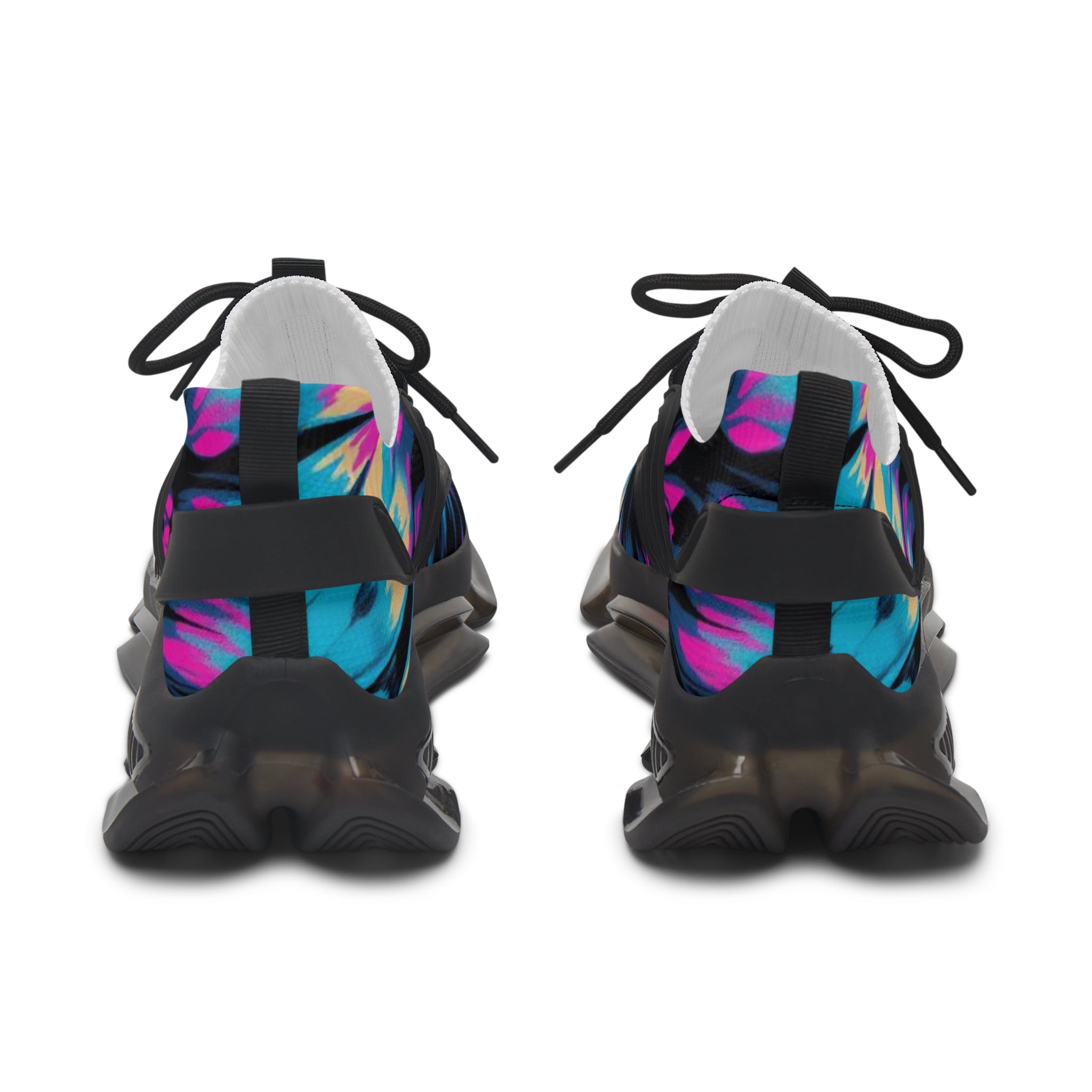 Exquisite 24 Mesh Sneakers — Women's Colorful Tie-Dye Athletic Shoes