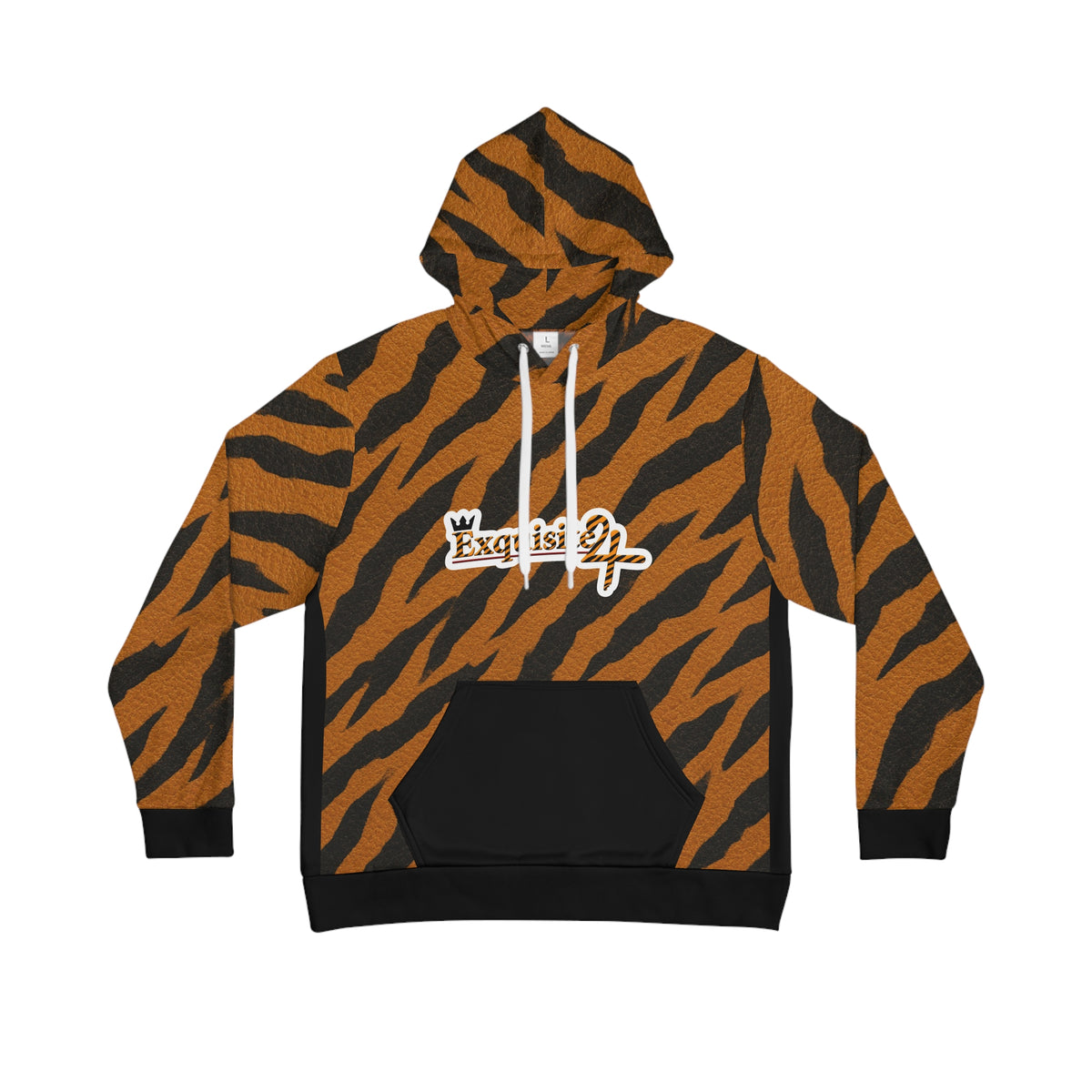 Tiger Stripe All-Over Print Hoodie