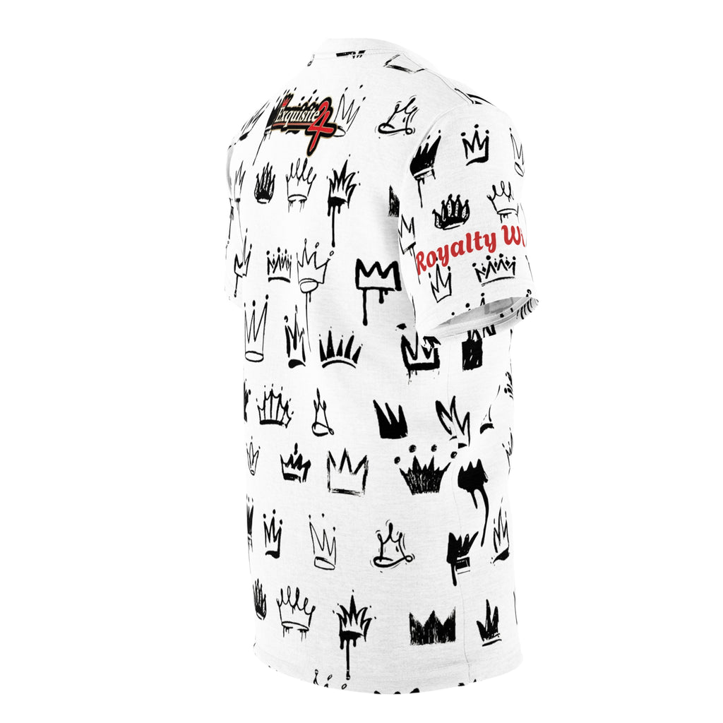 Crown Graffiti All-Over Print Tee — Exquisite 24 Logo