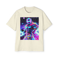 Graphic Tee — Retro Cyberhero Oversized Tee