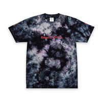 Tie-Dye Spiral 'Royal Within' Embroidered T-Shirt