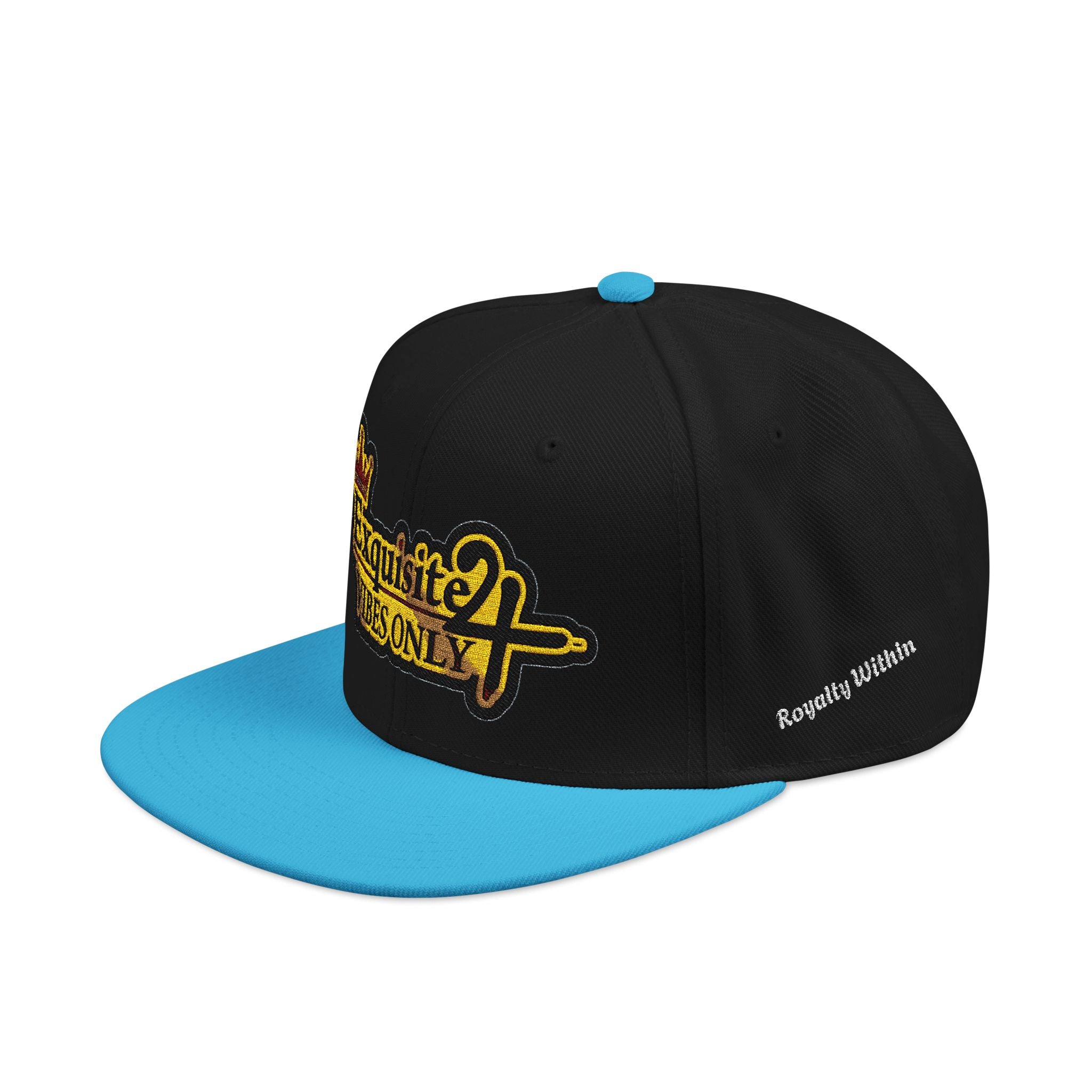 Exquisite 24 VIBES ONLY Embroidered Snapback Hat — Vintage Script Logo Streetwear Cap