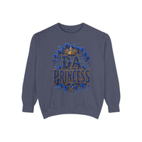 "Da Princess" Floral Women's Graphic Sweatshirt