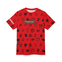 Exquisite 24 Red Crown All-Over Print Tee