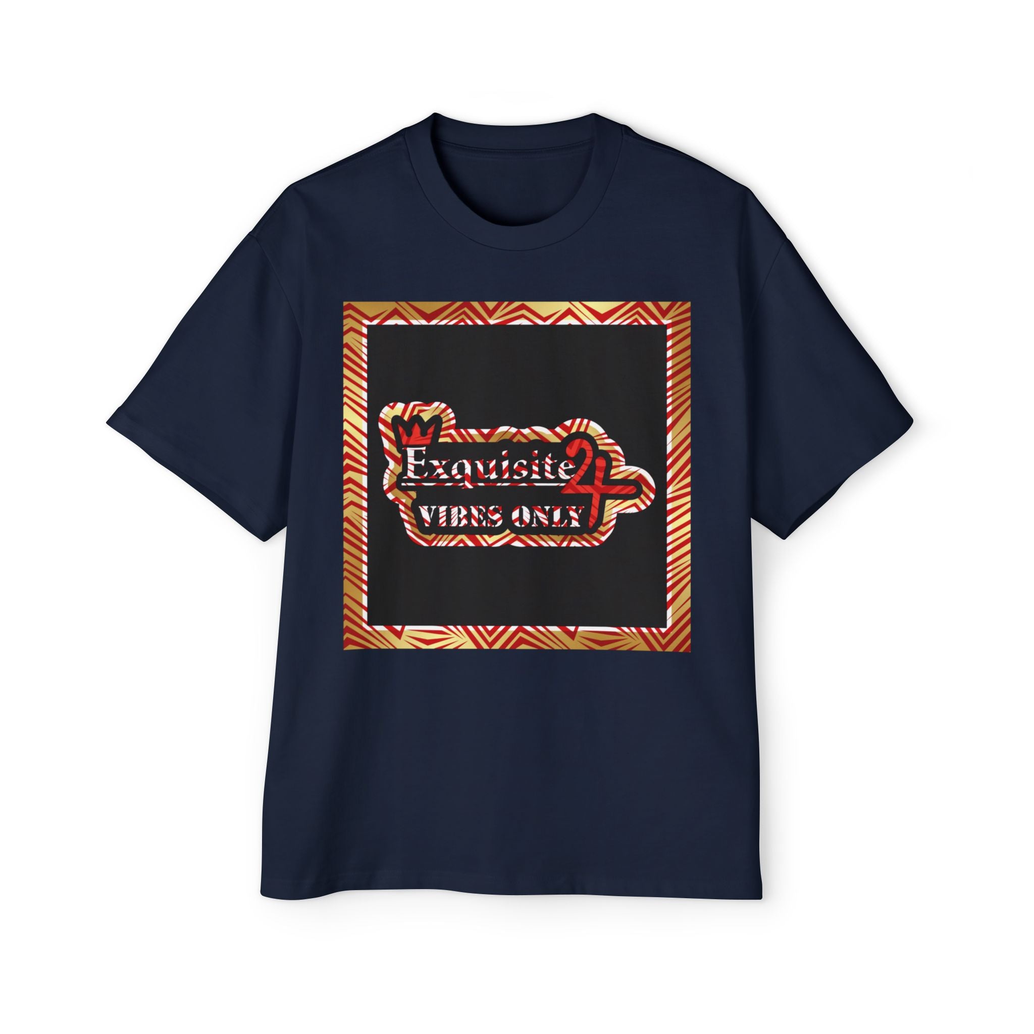 Exquisite 24 Vibes Only Patterned Frame Tee