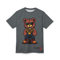 Bear Streetwear Tee — Cool Teddy with Sunglasses & Gold Chains