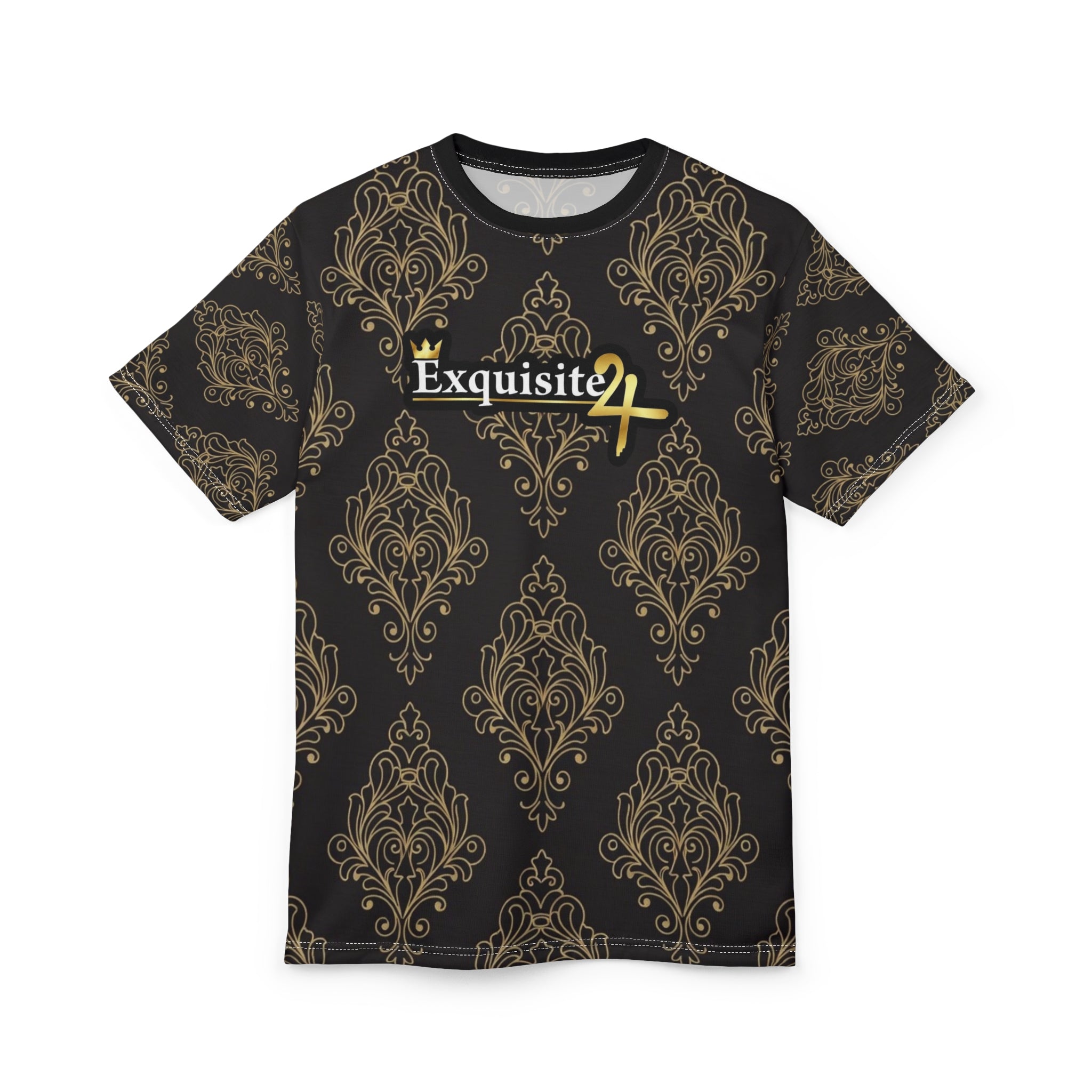 Exquisite 24 Gold Damask Tee