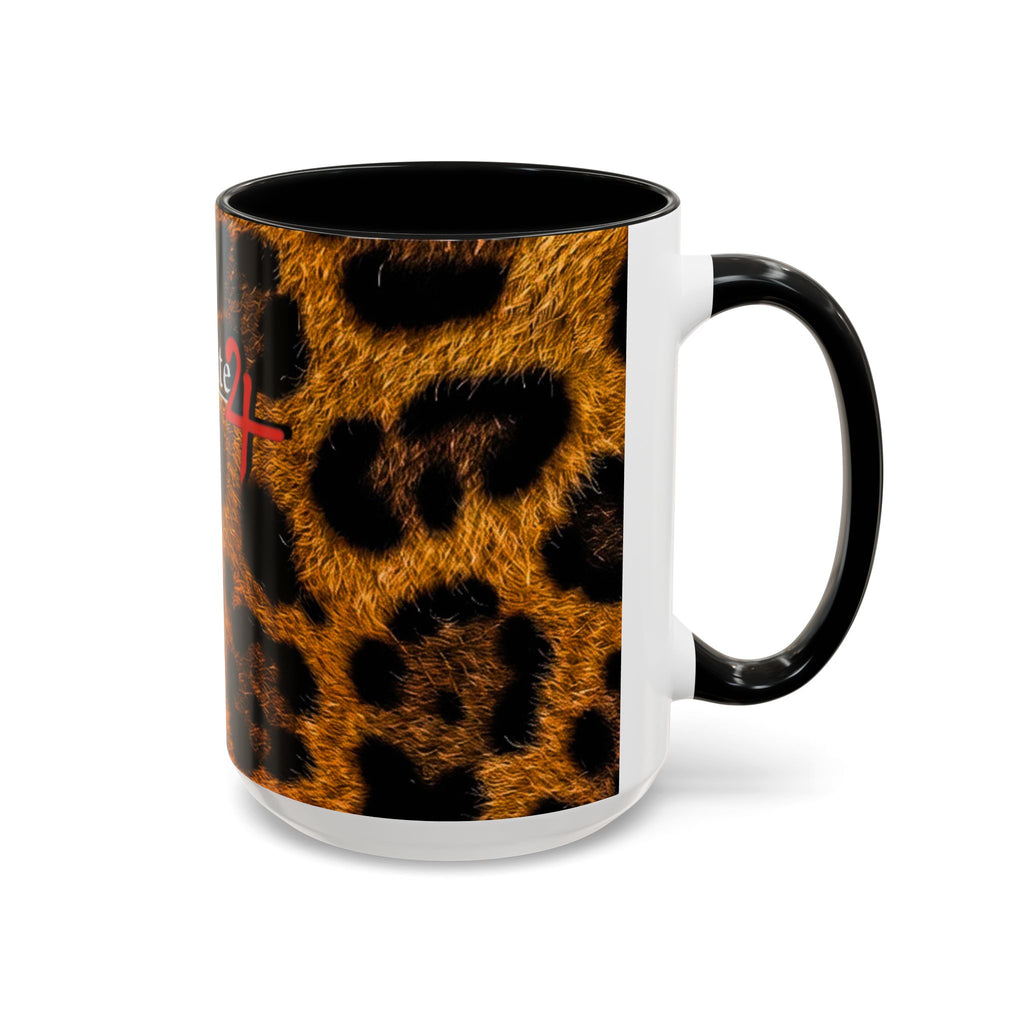 Leopard Print "Exquisite 24" Accent Coffee Mug — 11/15oz