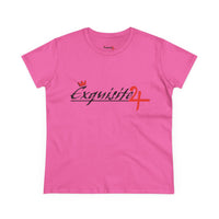Cursive Exquisite 24 Red Accent Logo Women's Graphic Tee