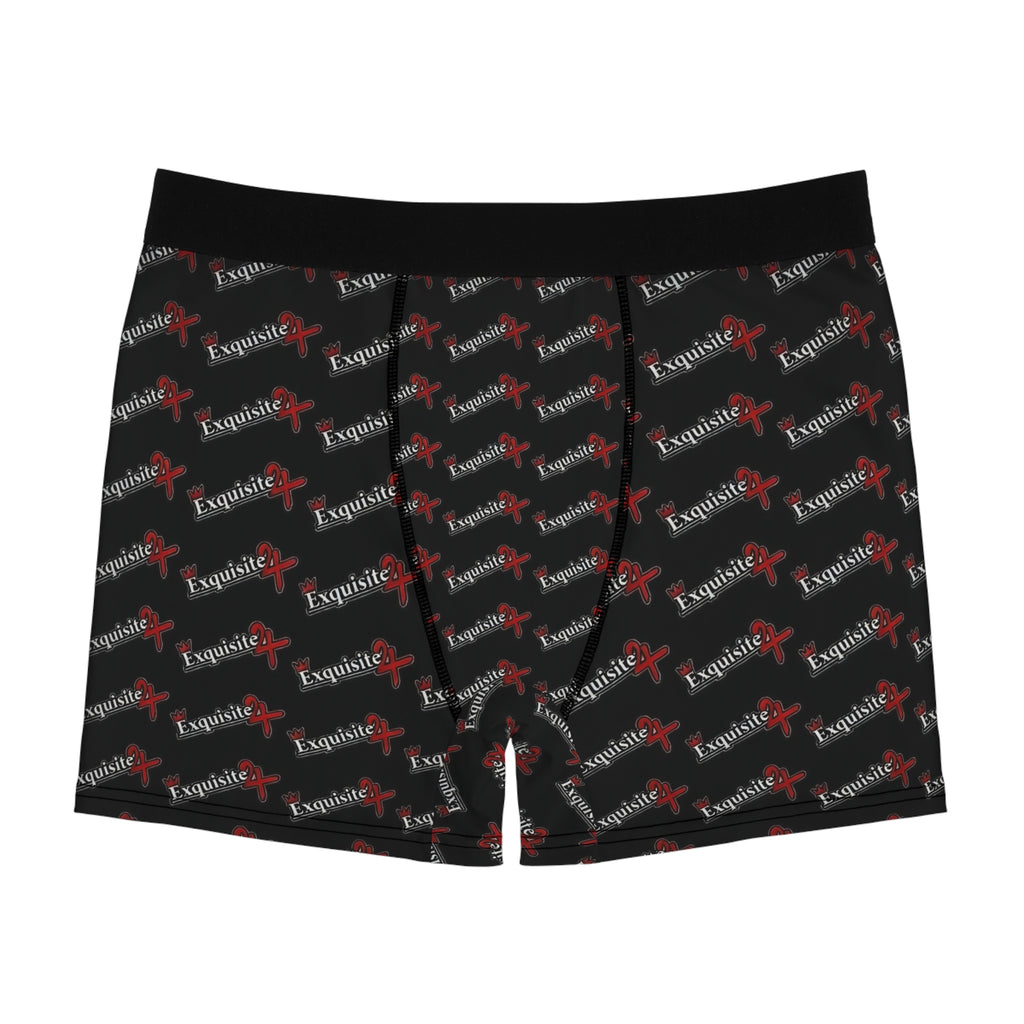 Black 'Exquisite 24' All-Over Print Boxer Briefs