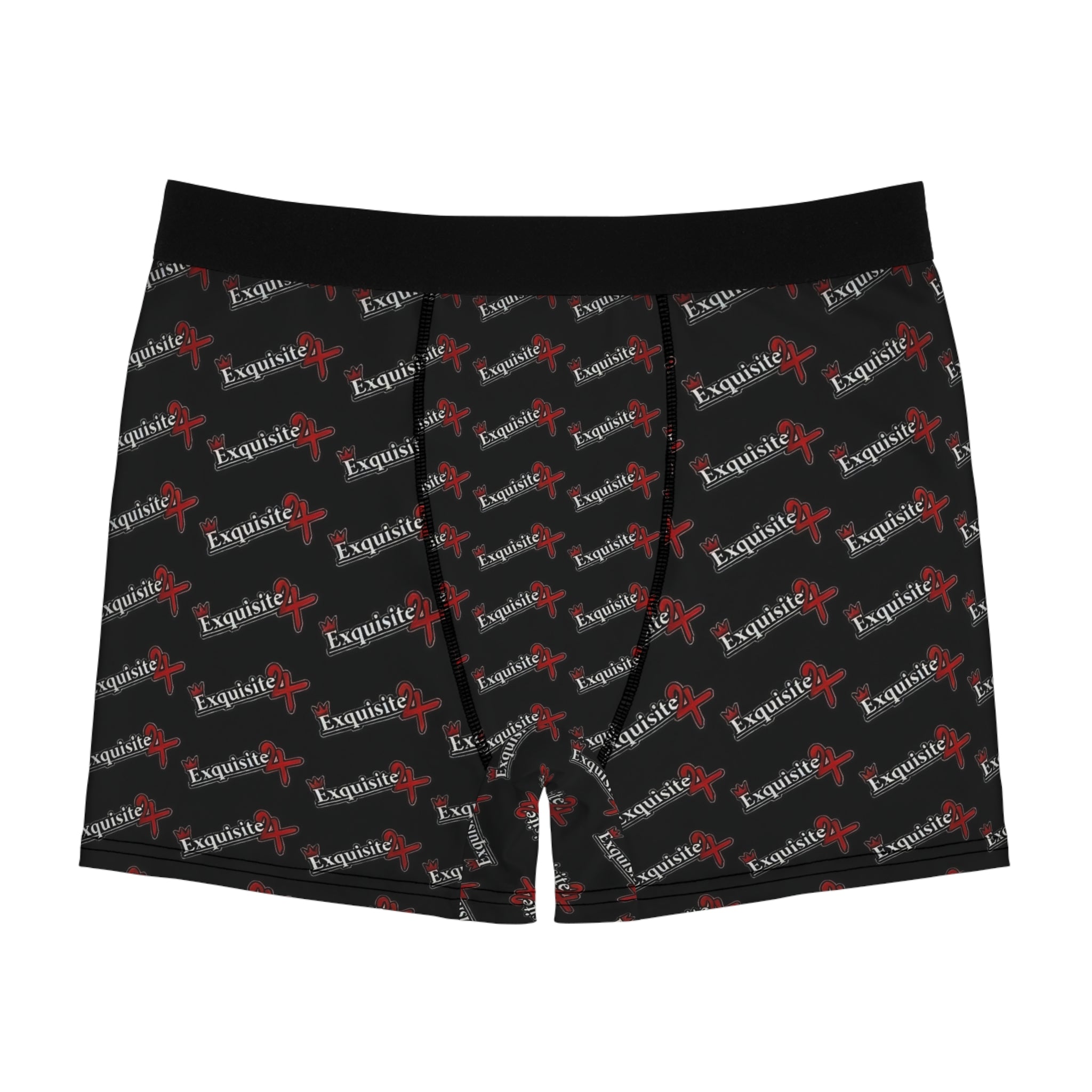 Black 'Exquisite 24' All-Over Print Boxer Briefs