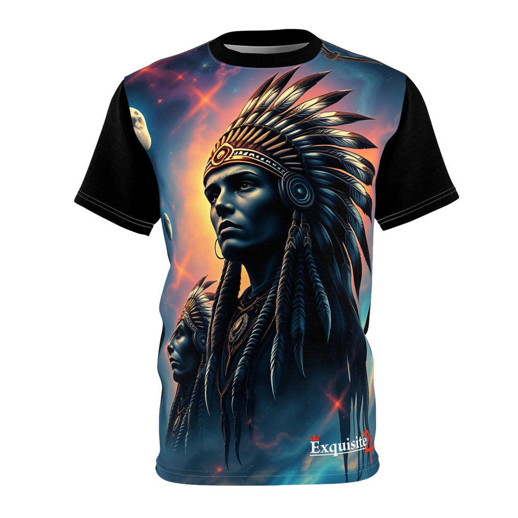 Celestial Native Portrait All-Over Print Tee