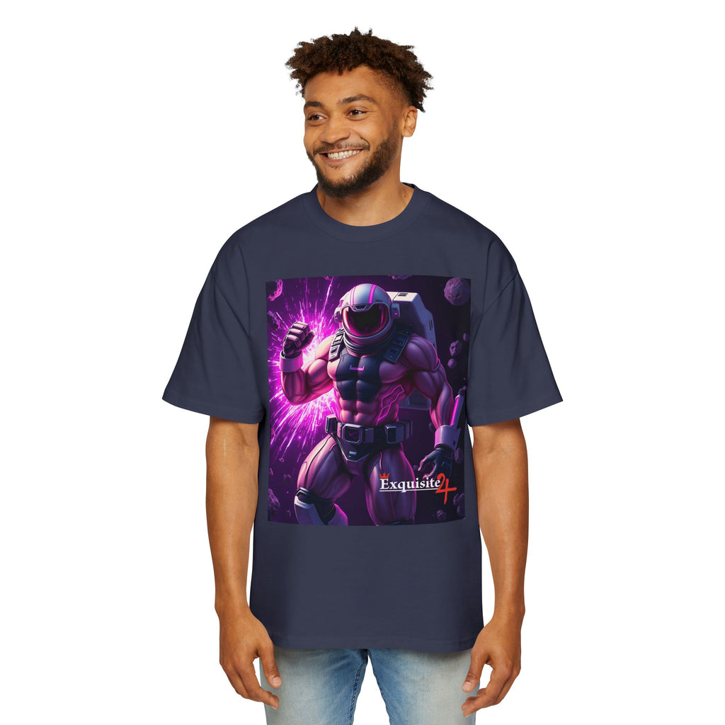 Astro Warrior Graphic Tee — Purple Space Ninja Gaming T-Shirt