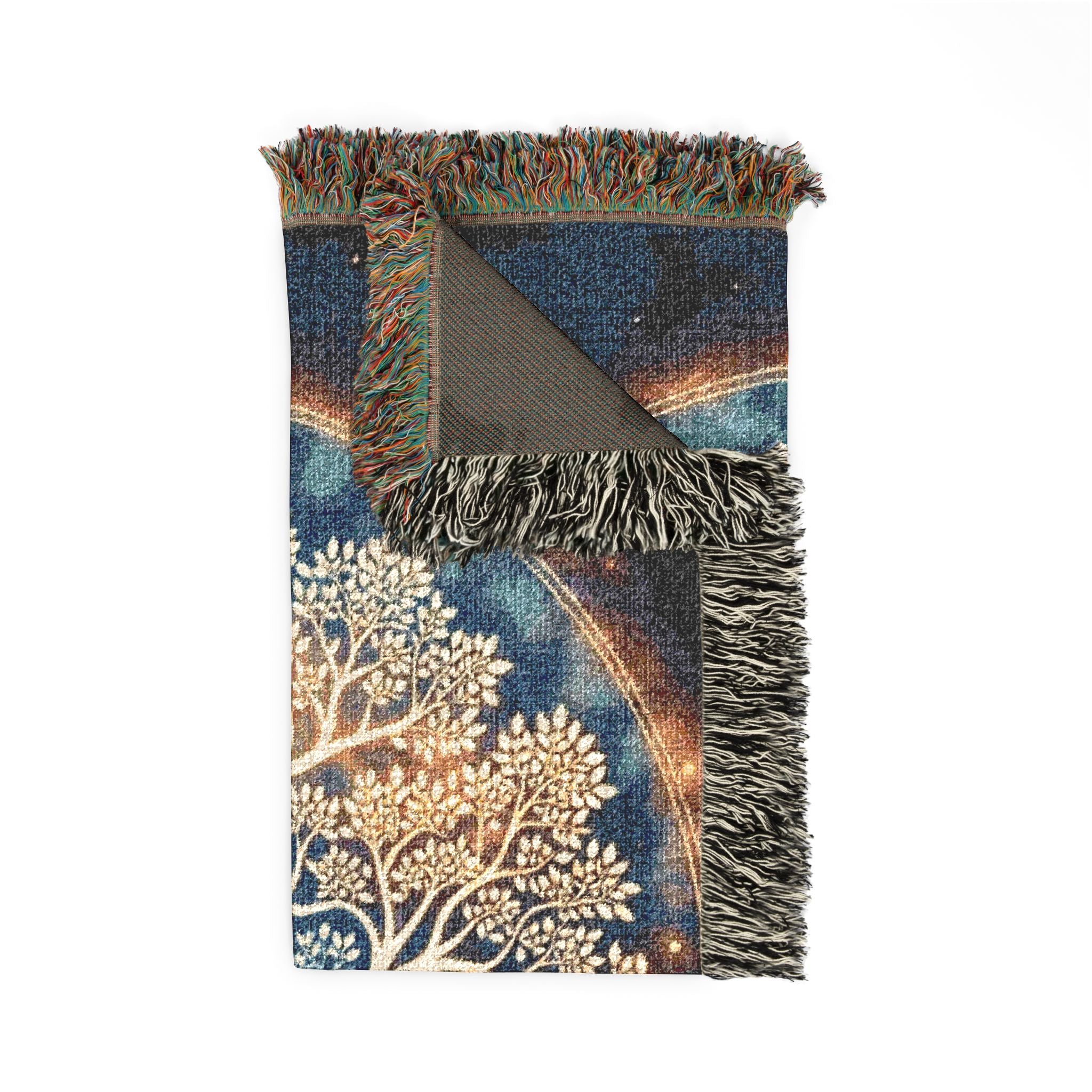 Tree of Life Woven Blanket