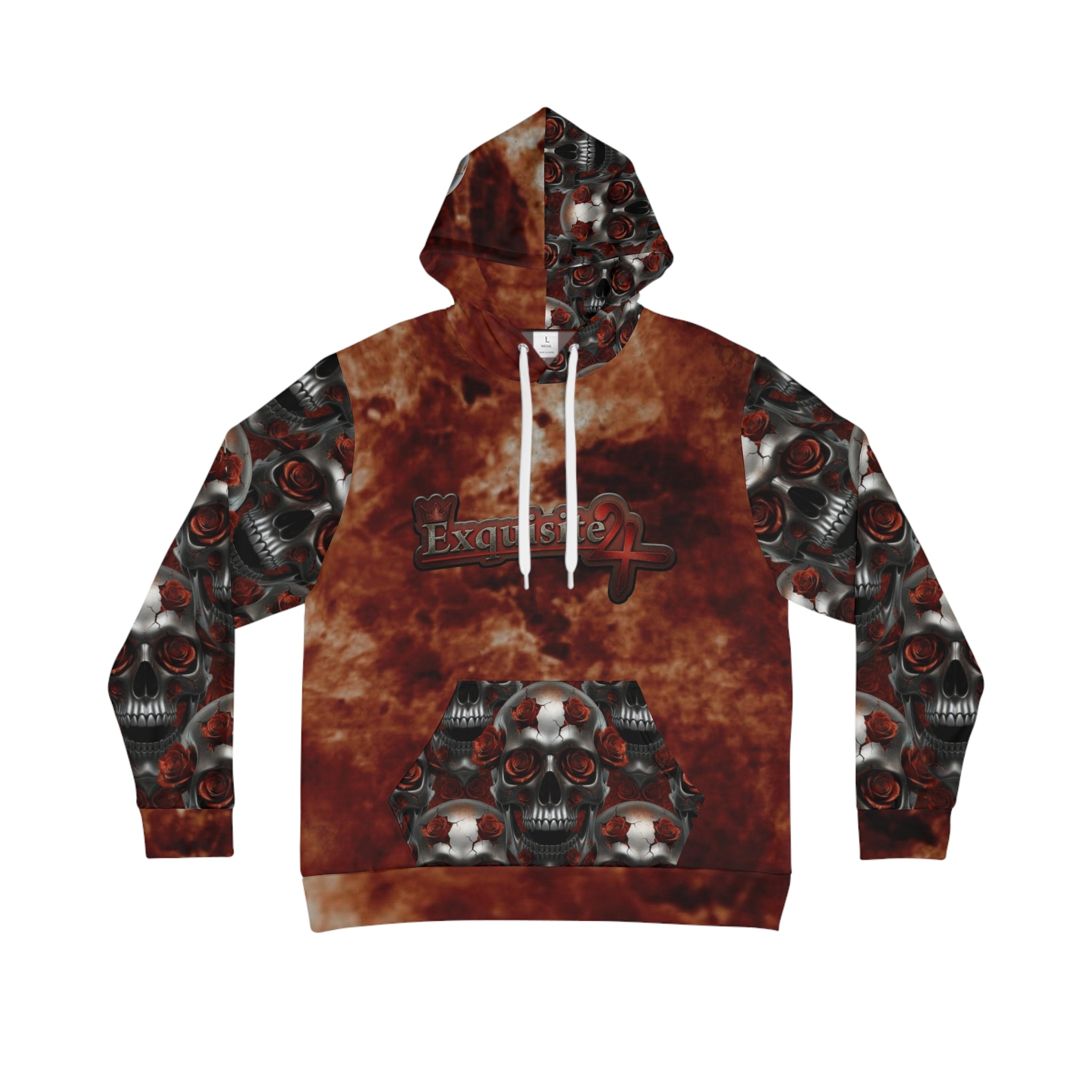 Skull & Roses Men's Hoodie