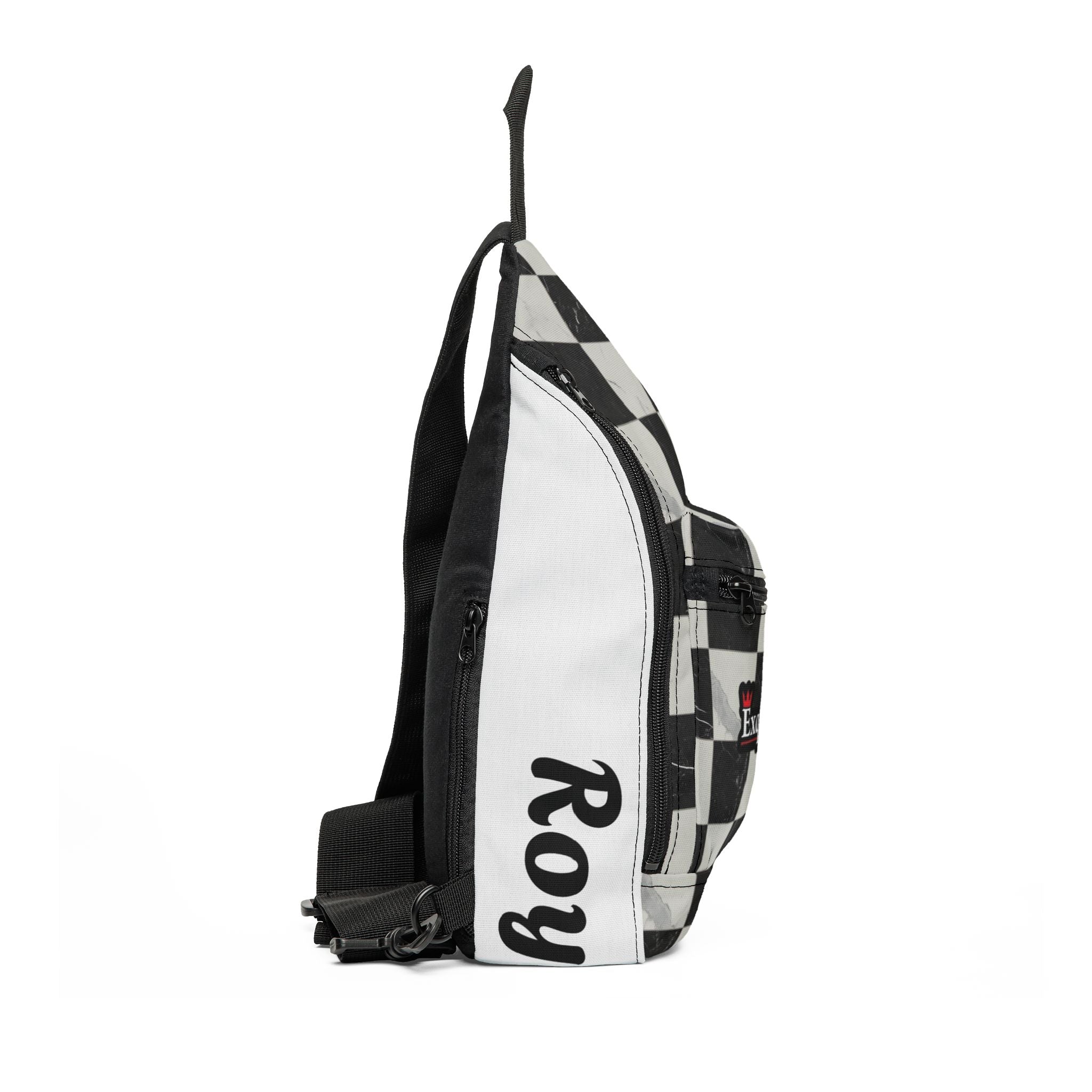Checkerboard Sling Bag — Crossbody for Streetwear & Everyday Carry