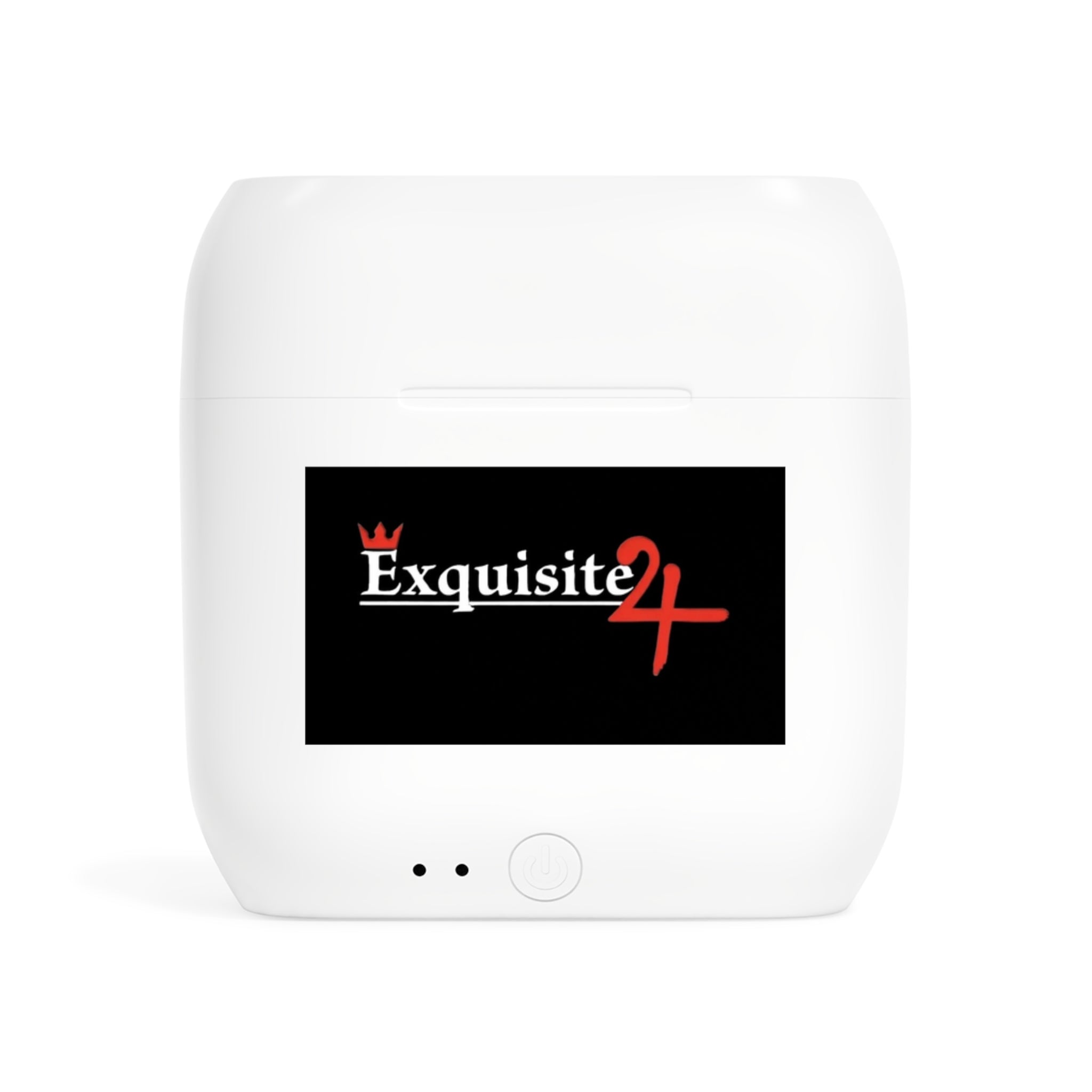 Exquisite 24 Logo Wireless Earbuds — Compact Bluetooth Earbuds with Charging Case
