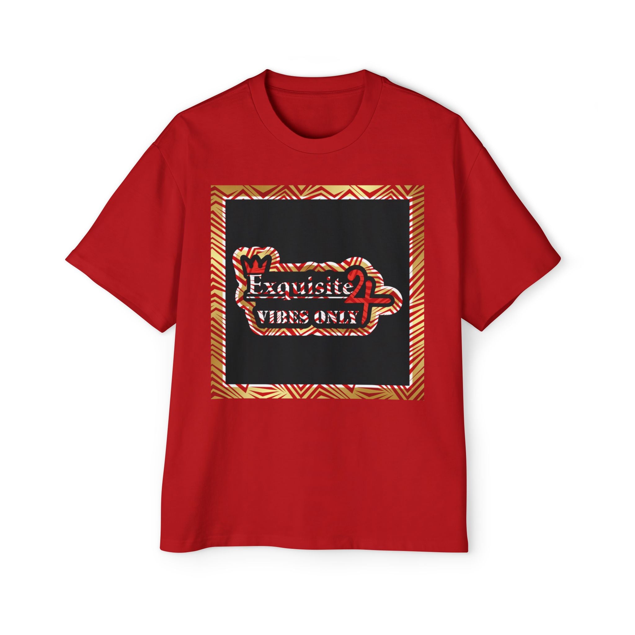 Exquisite 24 Vibes Only Patterned Frame Tee