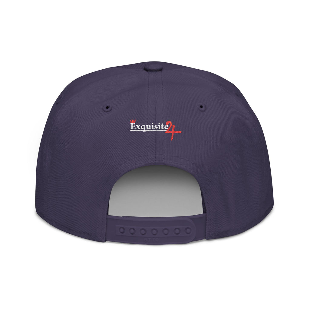 Exquisite 24 VIBES ONLY Embroidered Snapback Hat — Vintage Script Logo Streetwear Cap