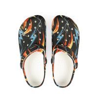 Flame & Lightning EVA Foam Clogs