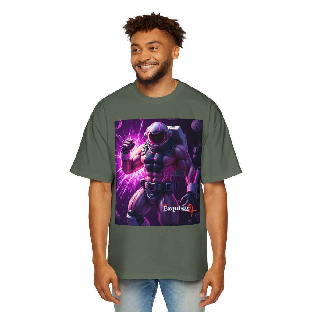 Astro Warrior Graphic Tee — Purple Space Ninja Gaming T-Shirt