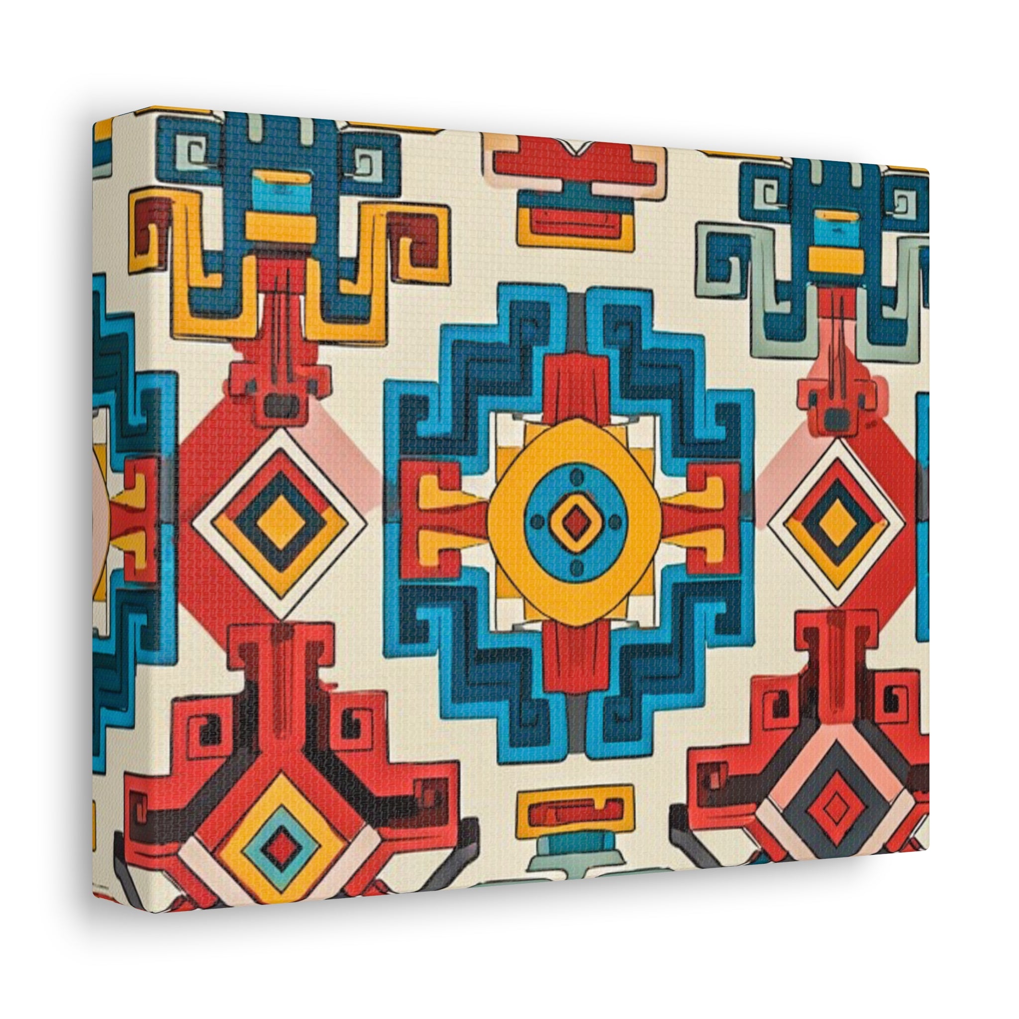 Southwestern Geometric Canvas Print