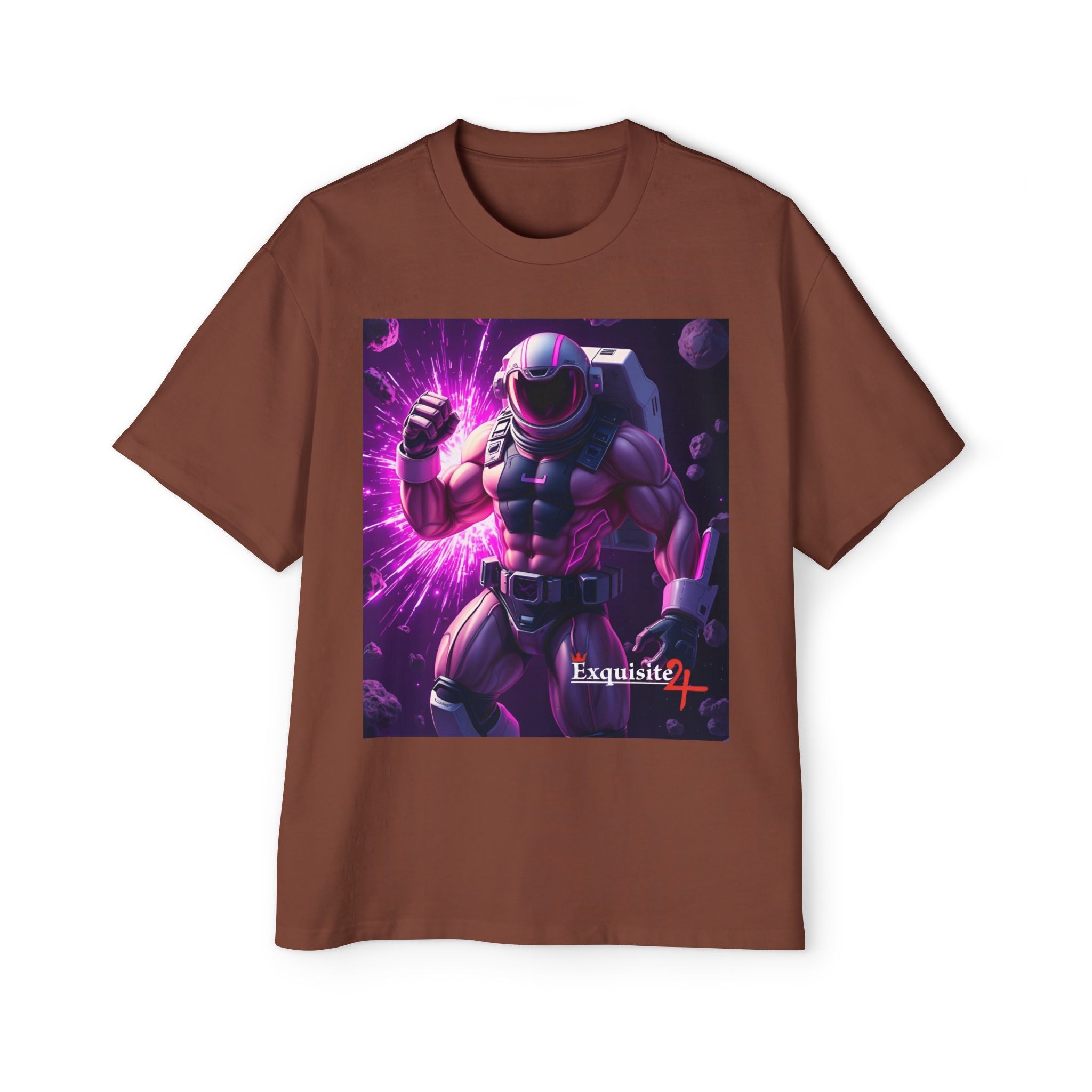 Astro Warrior Graphic Tee — Purple Space Ninja Gaming T-Shirt