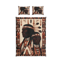 Tribal Chiefs Cotton Duvet Cover Set