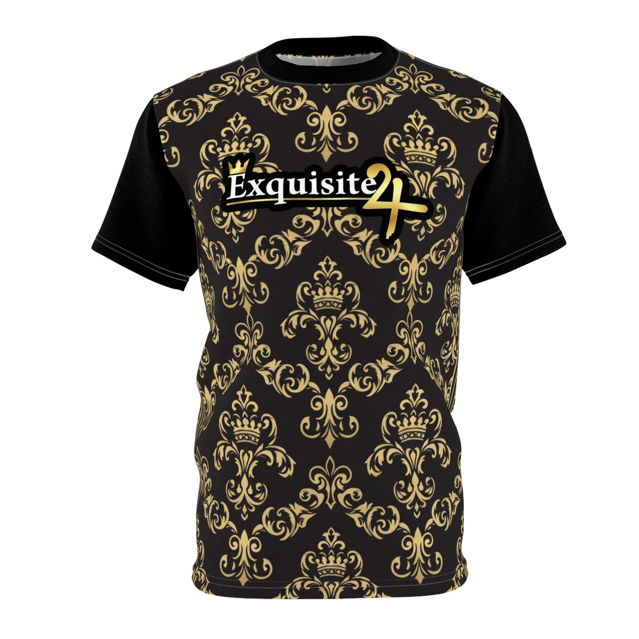 Baroque Crown Tee — 'Exquisite 24' Patterned All-Over Print Shirt