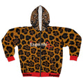 Leopard Print Exquisite 24 Zip Hoodie