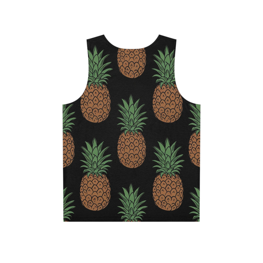 Pineapple Print Tank Top — Tropical All-Over-Print Men’s Tank
