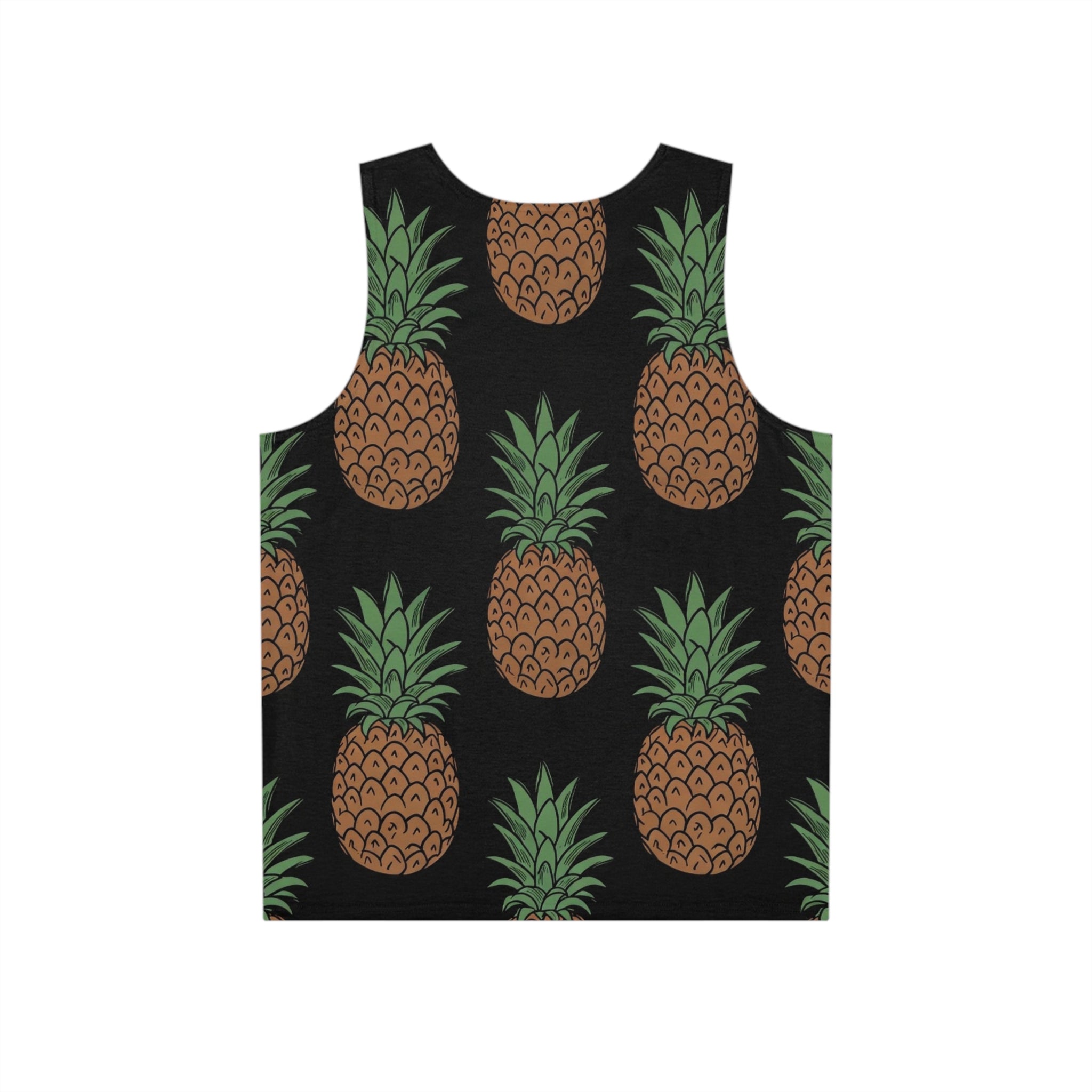 Pineapple Print Tank Top — Tropical All-Over-Print Men’s Tank