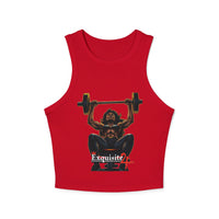 Women’s Weightlifting Graphic Racer Tank Top