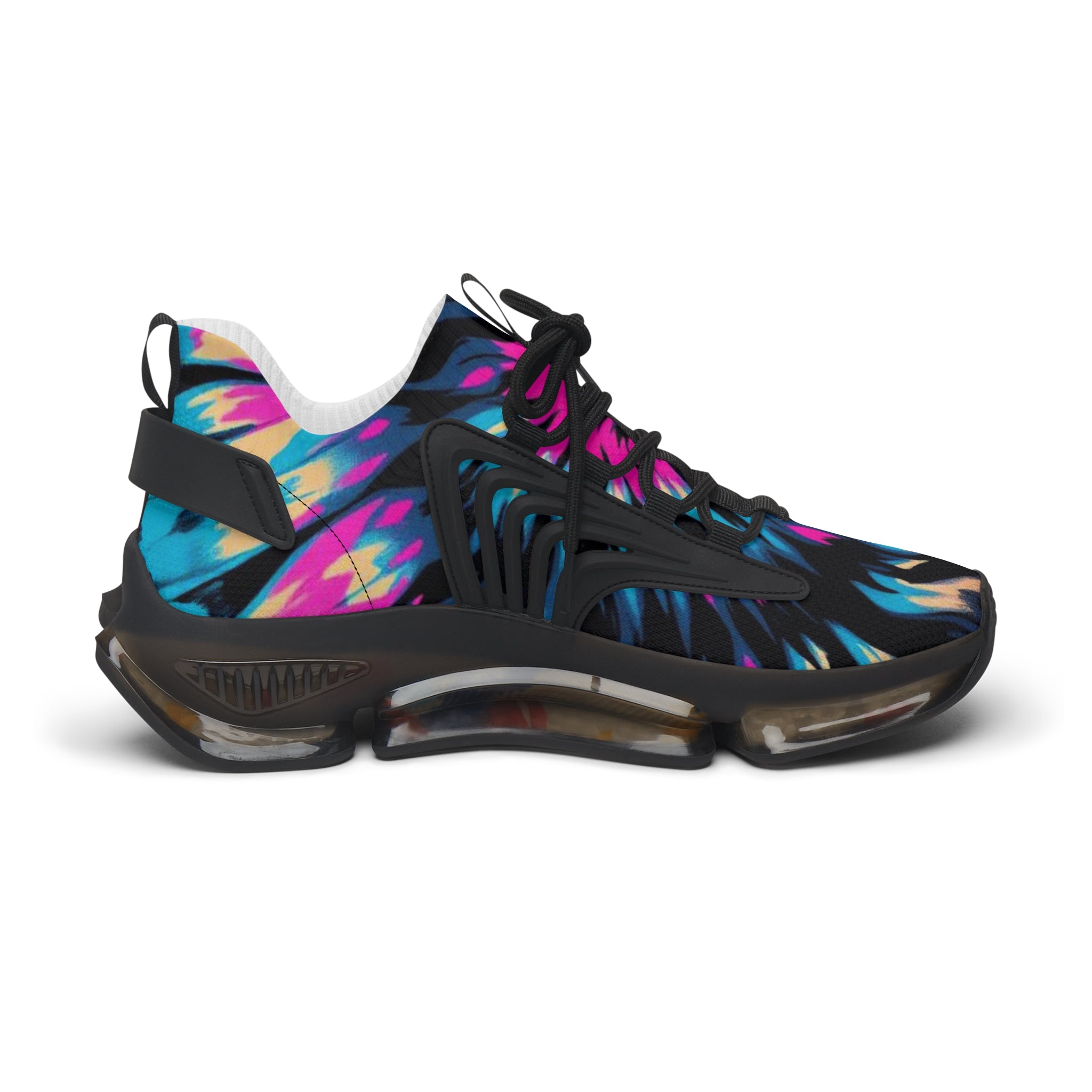 Exquisite 24 Mesh Sneakers — Women's Colorful Tie-Dye Athletic Shoes