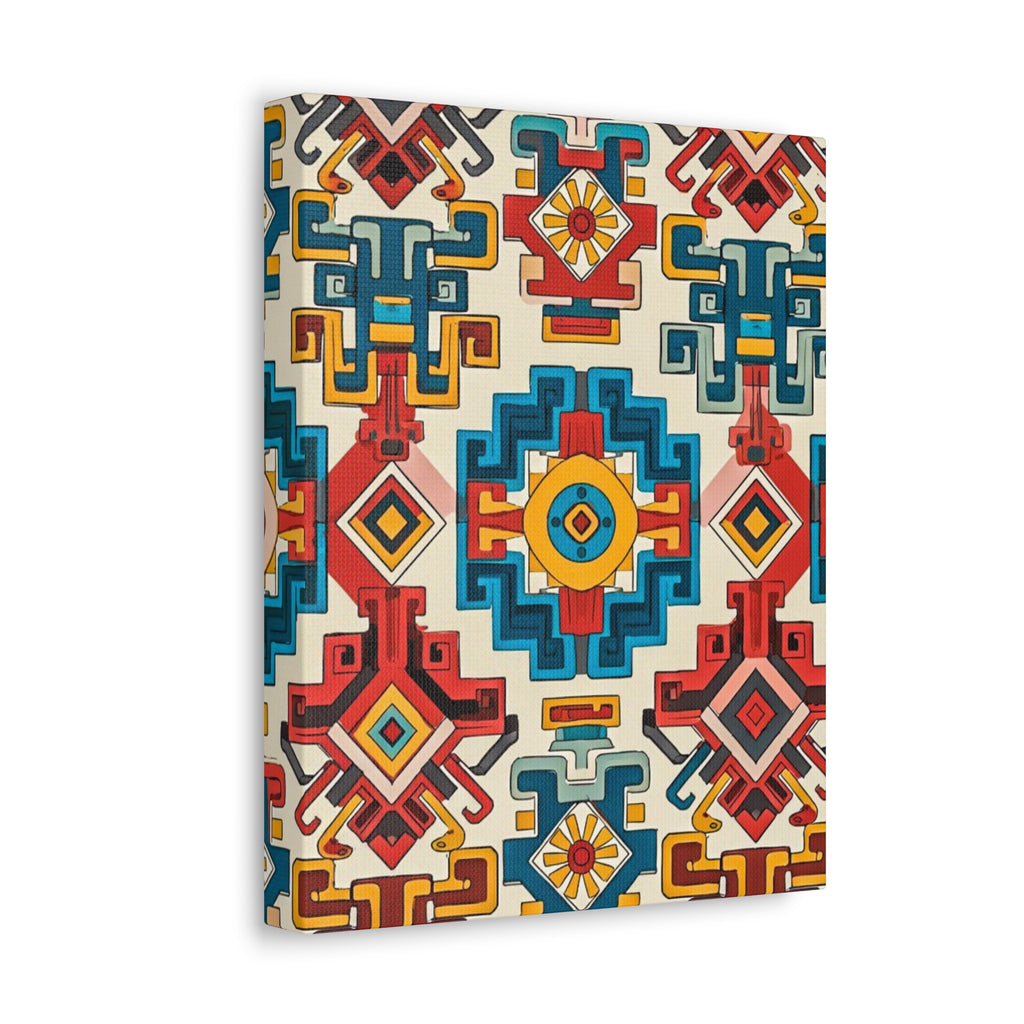 Southwestern Geometric Canvas Print