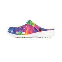 Tie-Dye Rainbow EVA Foam Clogs
