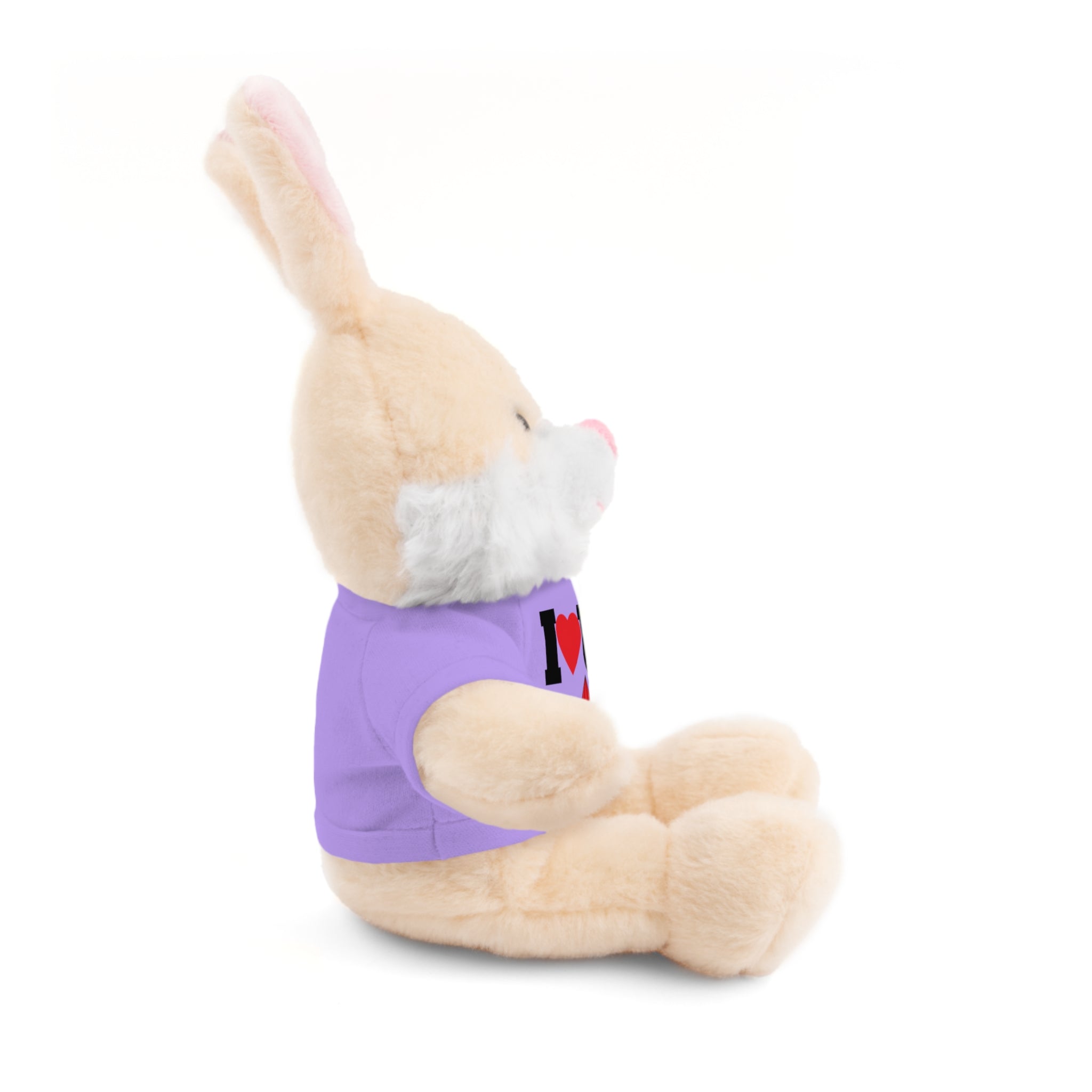 Plush Bear with Branded Tee – Red Diamond and Blue Roses Teddy