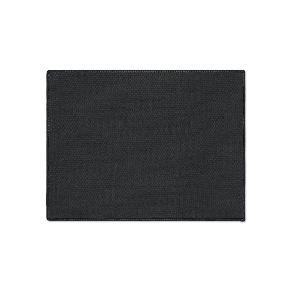 Geometric Blue Triangle Heavy-Duty Floor Mat