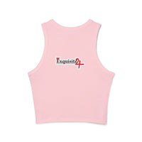 Women’s Weightlifting Graphic Racer Tank Top