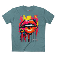 Graffiti Lip Graphic Tee