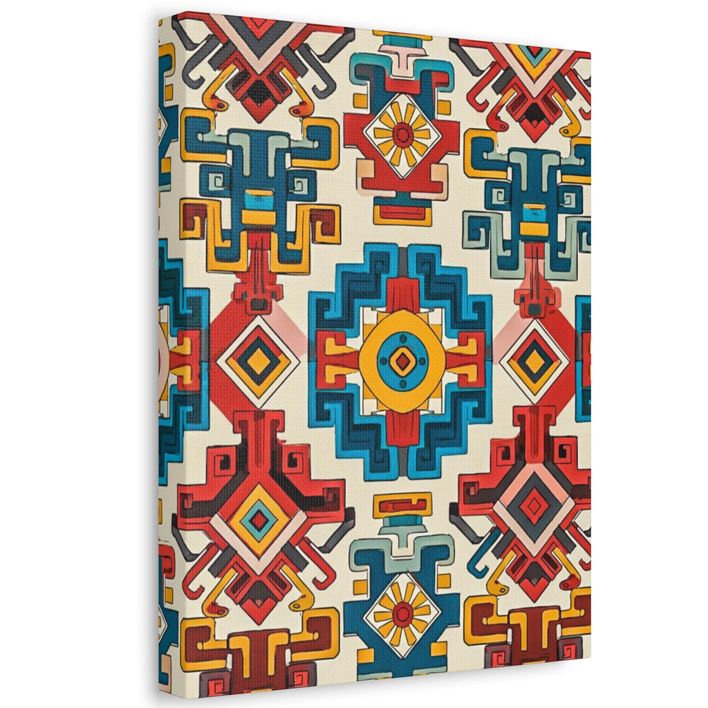 Southwestern Geometric Canvas Print