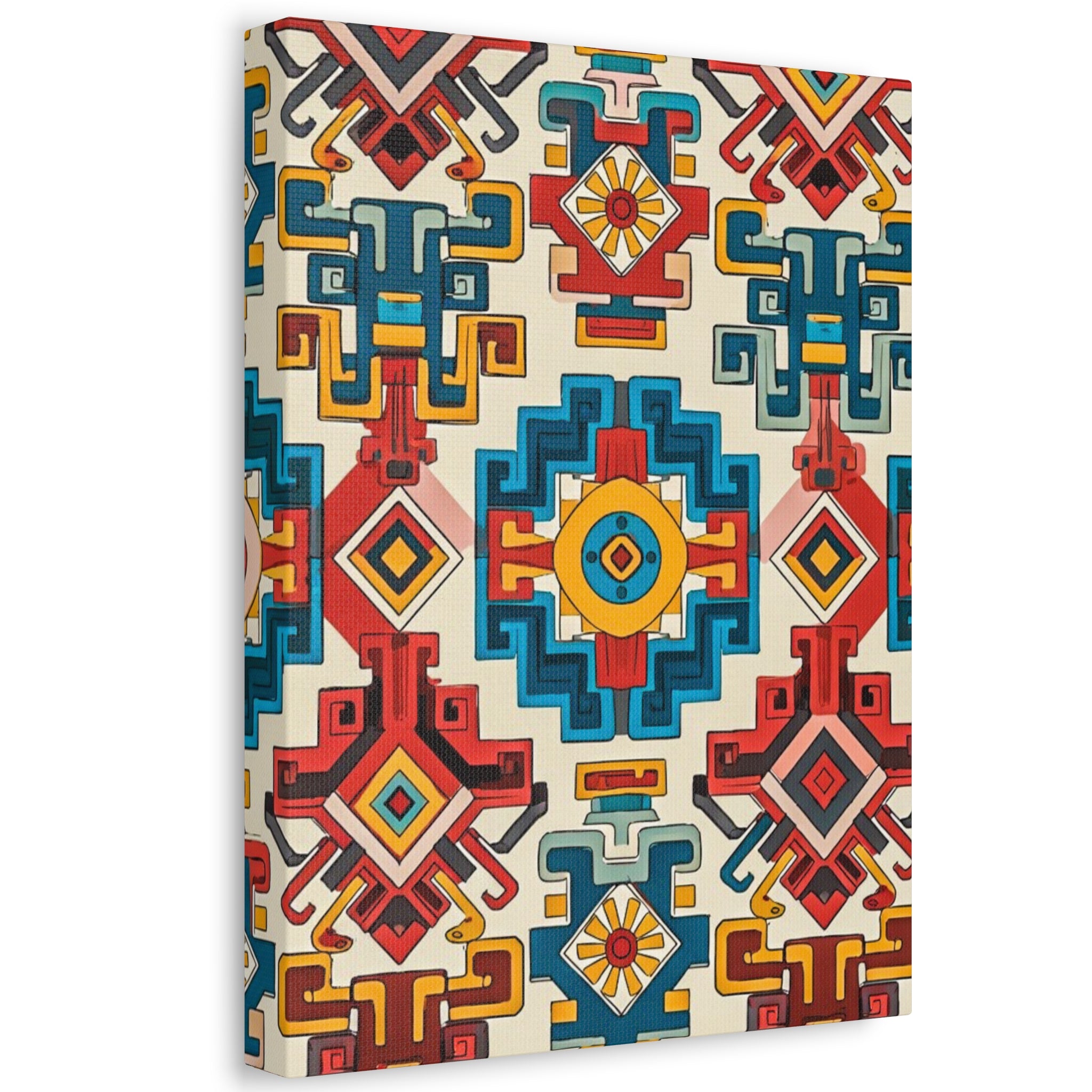 Southwestern Geometric Canvas Print