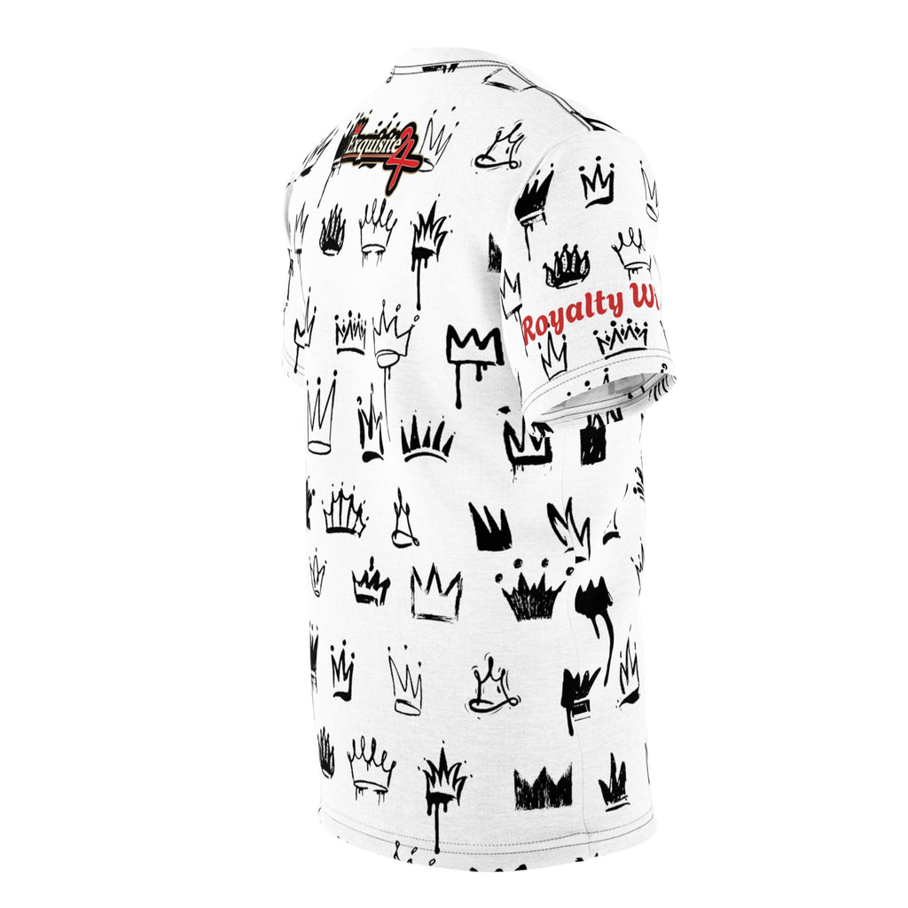 Crown Graffiti All-Over Print Tee — Exquisite 24 Logo