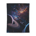 Galaxy Planets Duvet Cover — Cosmic Space Bedding for Kids & Adults