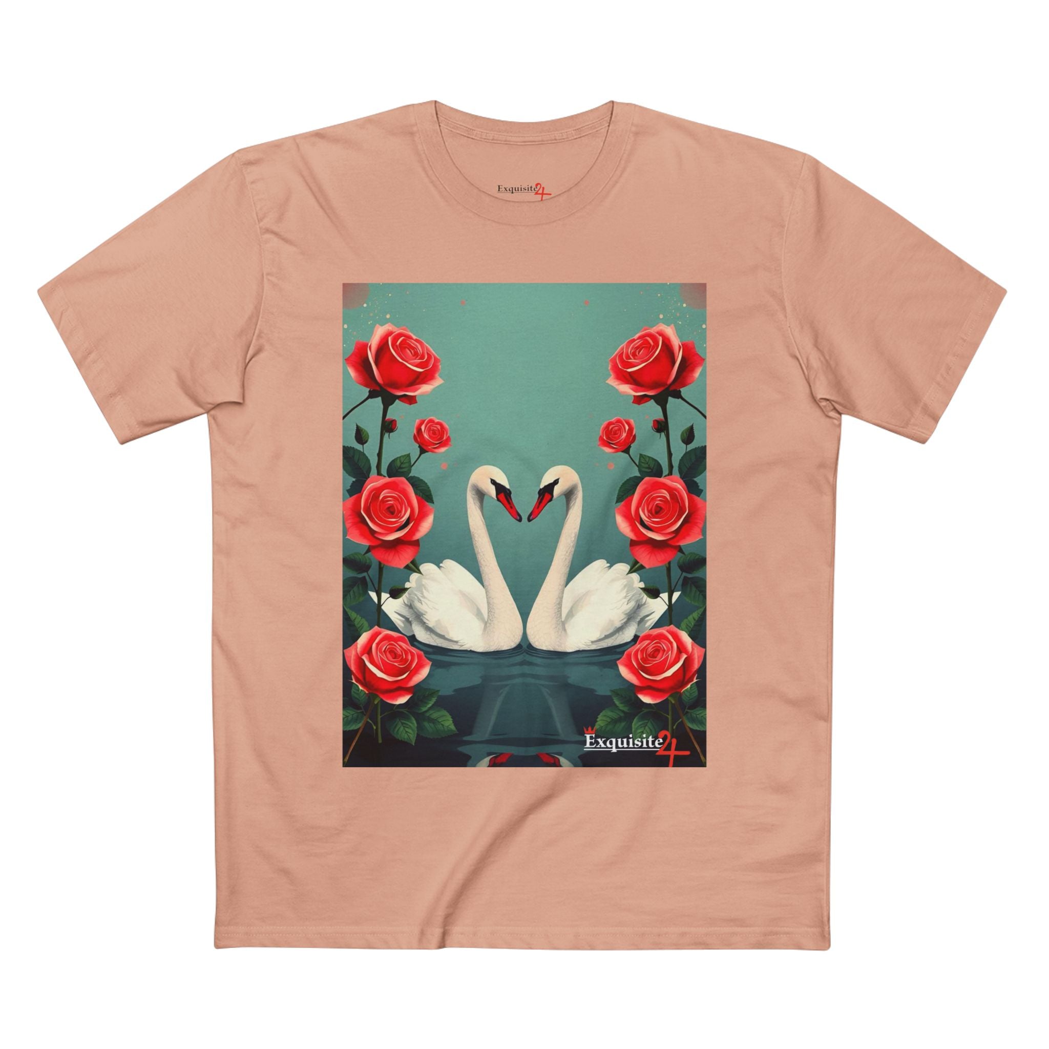 Swan Heart Graphic Tee