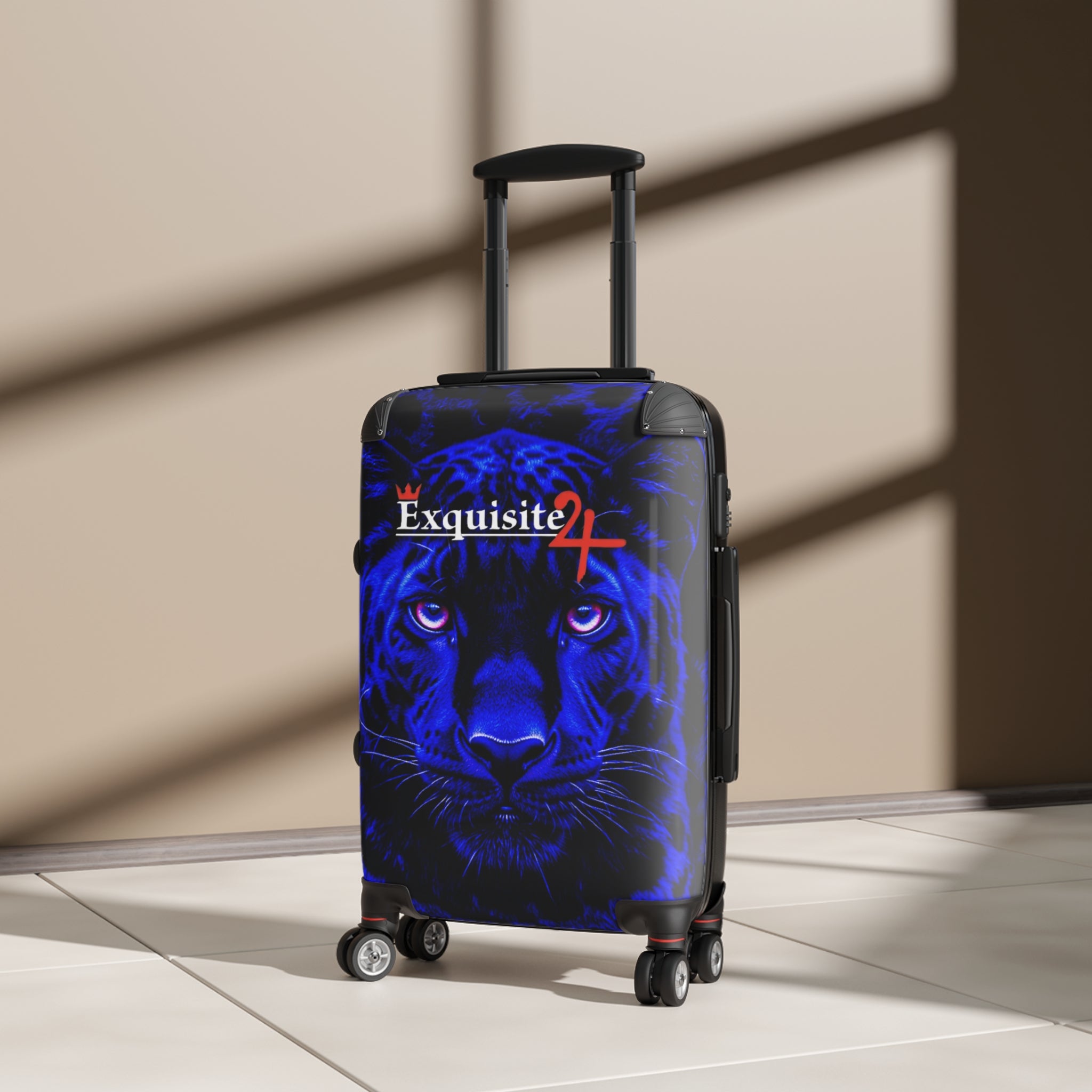 Blue Panther Carry-On Suitcase – Exquisite 24 Travel Luggage
